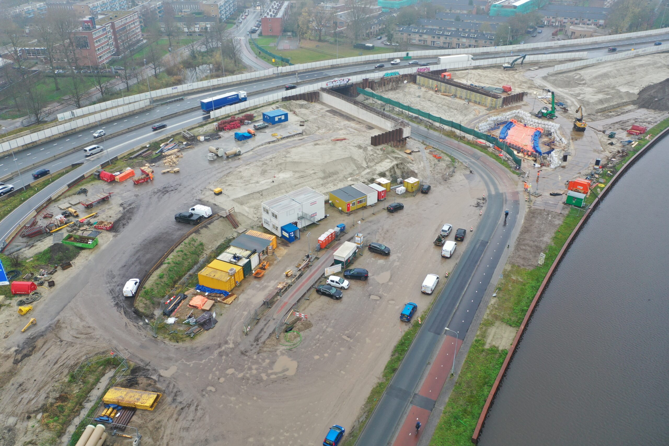 Groningen - Werkzaamheden ringweg Zuid april 2020